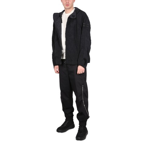 stone island shadow project short nylon parka