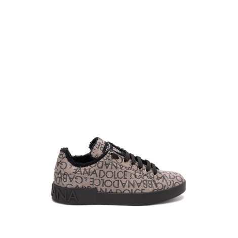 Dolce & Gabbana Allover Logo Sneakers