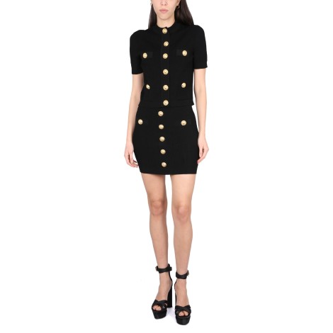 balmain knitted cardigan