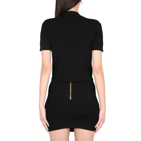 balmain knitted cardigan