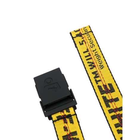 off-white industrial belt