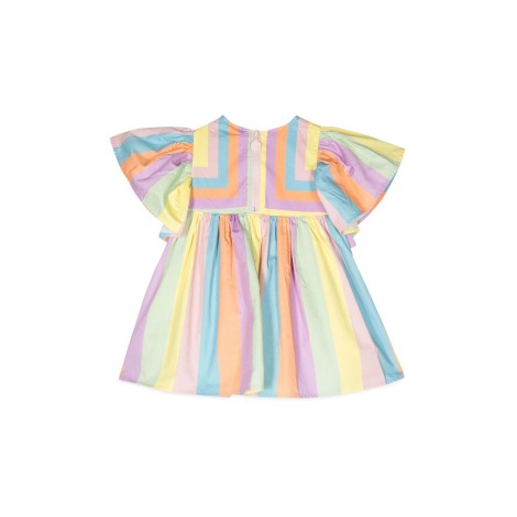 stella mccartney multicolor striped mc dress