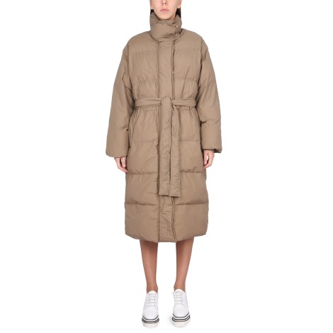 stella mccartney down jacket with belt