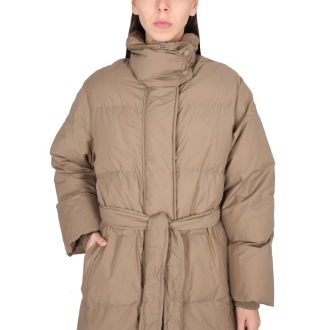 stella mccartney down jacket with belt
