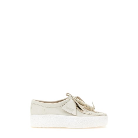 clarks wallabee cup lace-up shoe