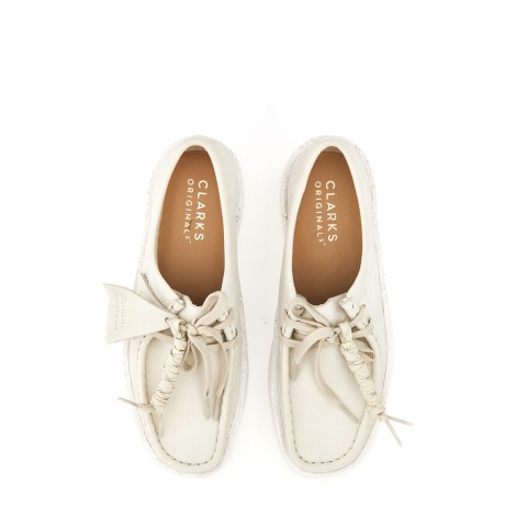 clarks wallabee cup lace-up shoe