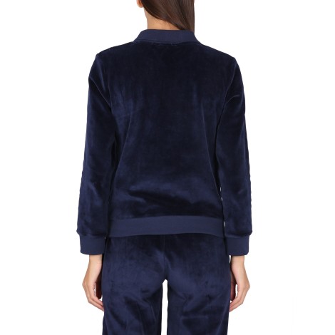 sporty&rich chenille polo shirt
