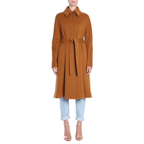 alberta ferretti wool and cashmere coat