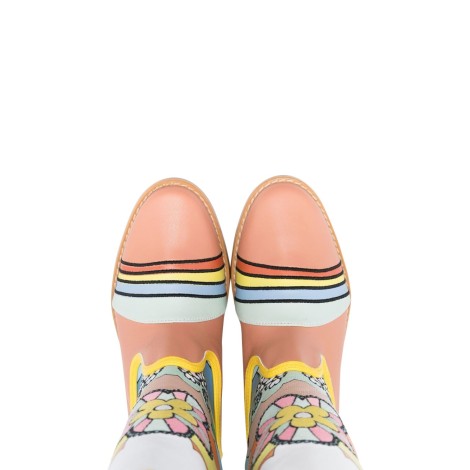 stella mccartney pointed knee-high boots