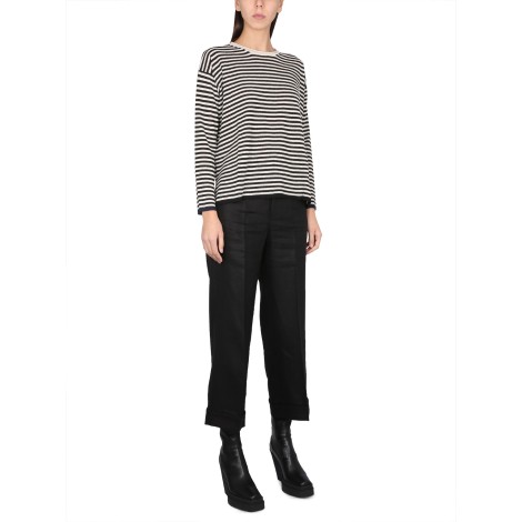 s max mara top with stripe pattern
