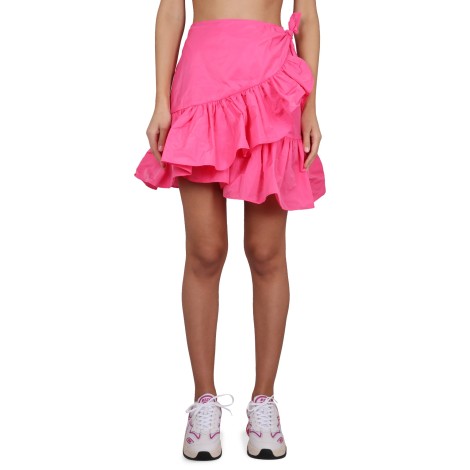 msgm skirt with ruffles