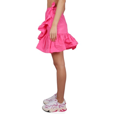 msgm skirt with ruffles