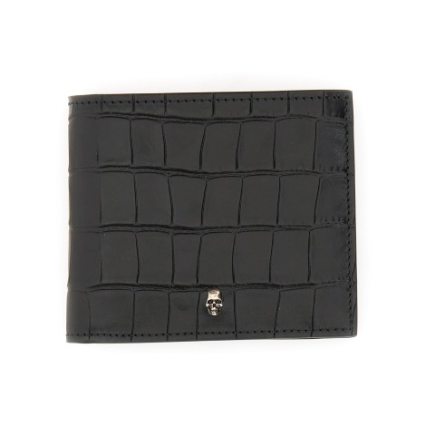 alexander mcqueen skull wallet