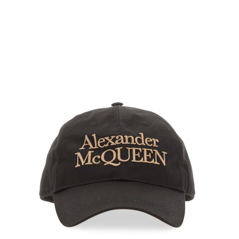 alexander mcqueen baseball cap
