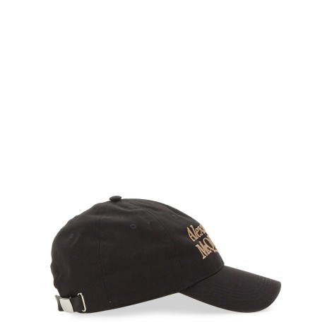 alexander mcqueen baseball cap