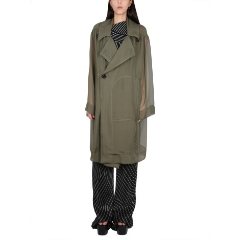 rick owens trench larry
