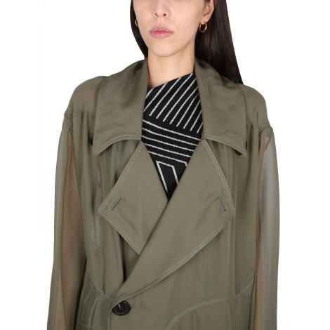 rick owens trench larry