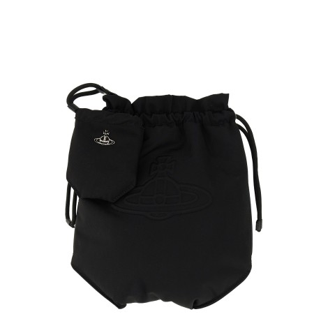 vivienne westwood orb logo bucket bag