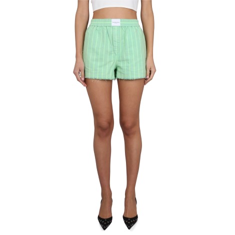 alexanderwang.t shorts with logo
