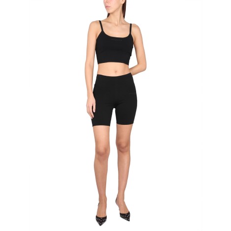 alexanderwang.t biker shorts with logo