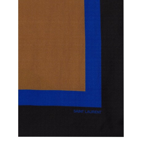 saint laurent square scarf