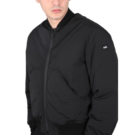 add padded bomber jacket