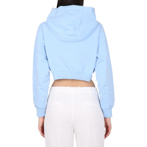 casablanca cropped sweatshirt