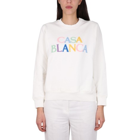 casablanca crewneck sweatshirt