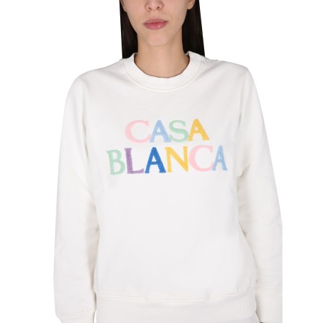 casablanca crewneck sweatshirt