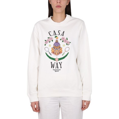casablanca crewneck sweatshirt
