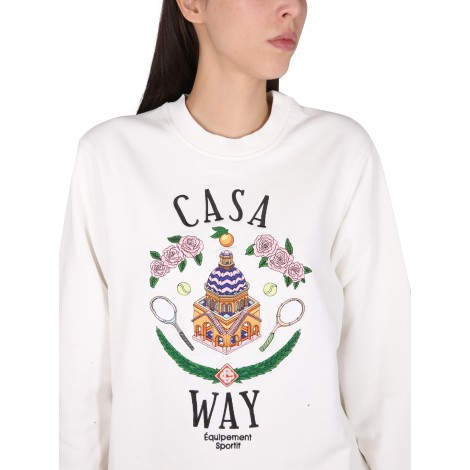 casablanca crewneck sweatshirt