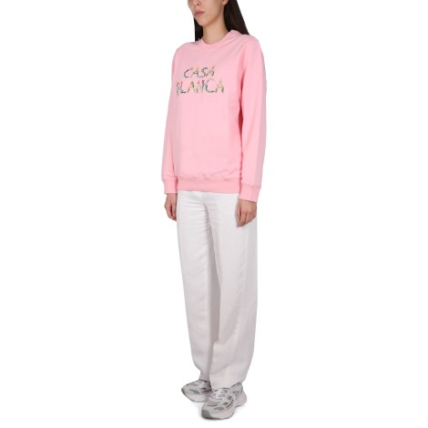 casablanca crewneck sweatshirt