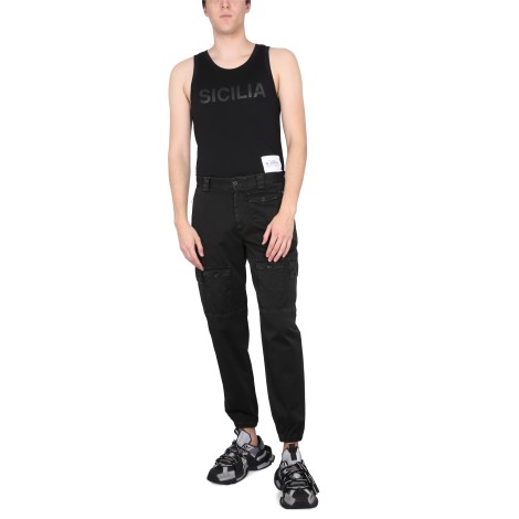 dolce & gabbana tank top with logo