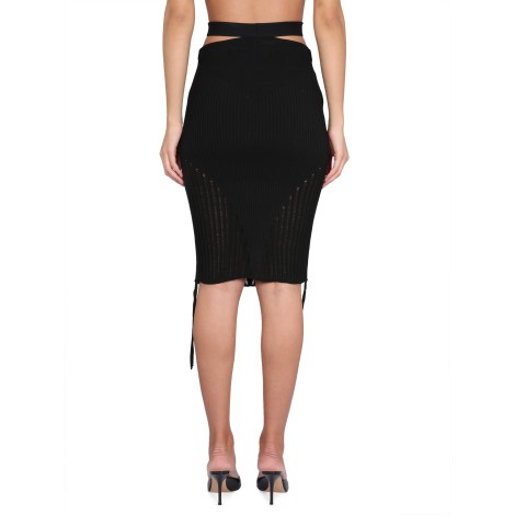 andreadamo midi skirt