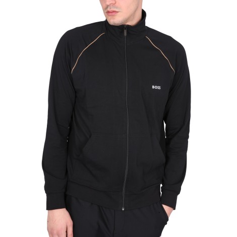 boss sweatshirt with logo print