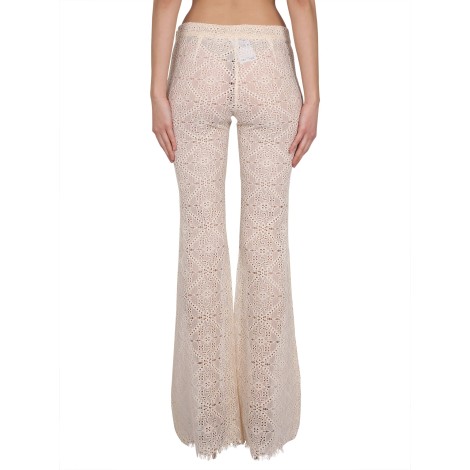 dsquared pants with embroidery