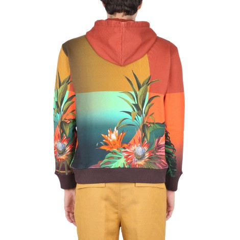 etro panther print sweatshirt