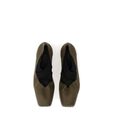 uma wang leather ballerina