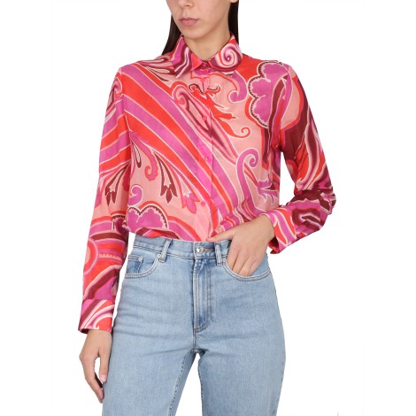 etro rose shirt