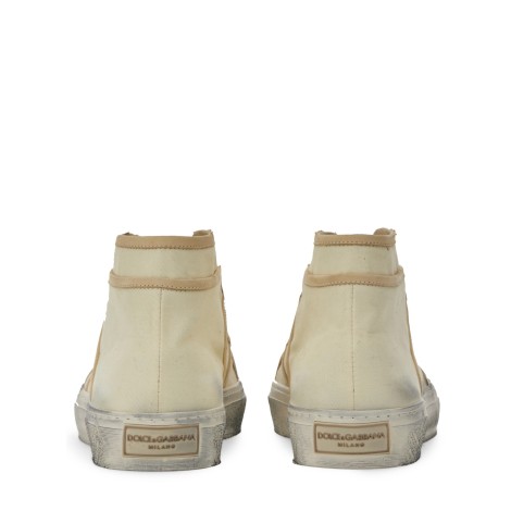 dolce & gabbana vintage mid top sneaker