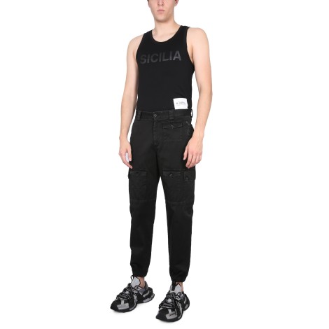 dolce & gabbana cargo pants