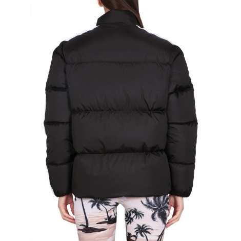 palm angels down jacket with logo