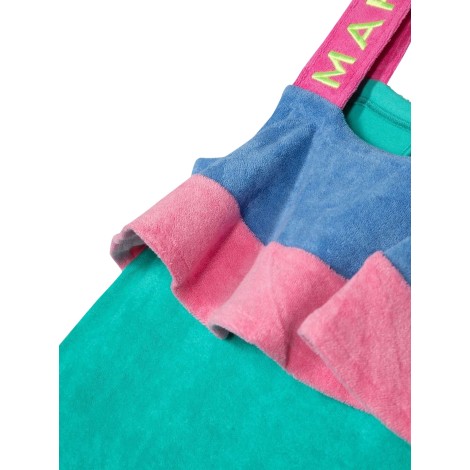 marc jacobs logoed epaulettes dress