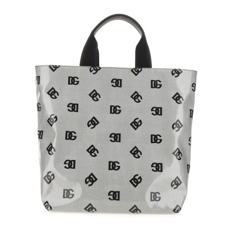 dolce & gabbana shopper bag with logo