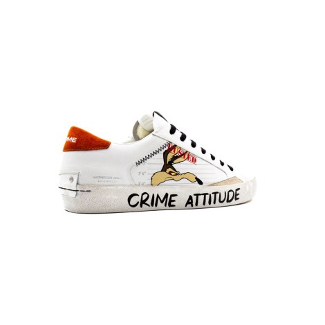 Sneakers Uomo White CRIME LONDON Pelle