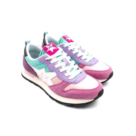 Sneakers Bambino ROSA/CICLAMINO SUN68 Pelle