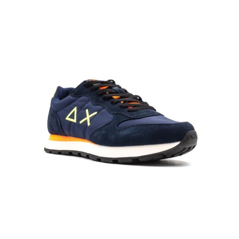 Sneakers Uomo Navy blue SUN68 Pelle