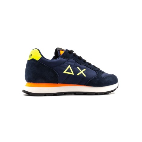 Sneakers Uomo Navy blue SUN68 Pelle