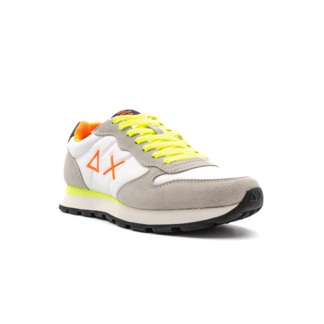 Sneakers Uomo Bianco SUN68 Pelle