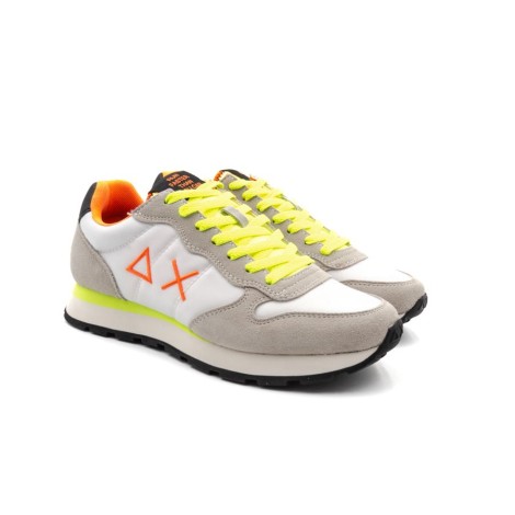 Sneakers Uomo Bianco SUN68 Pelle